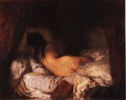 Reclining Nude Jean Francois Millet